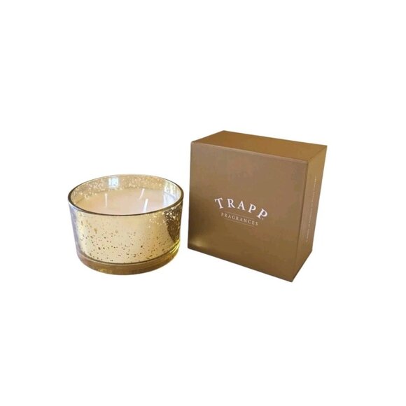 Trapp Other - TRAPP Candle Seasonal Collection White Fir Balsam Wood Gift Box 16 oz 3-Wick